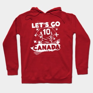 Vintage Canadian Soccer // Retro Grunge Canada Soccer Hoodie